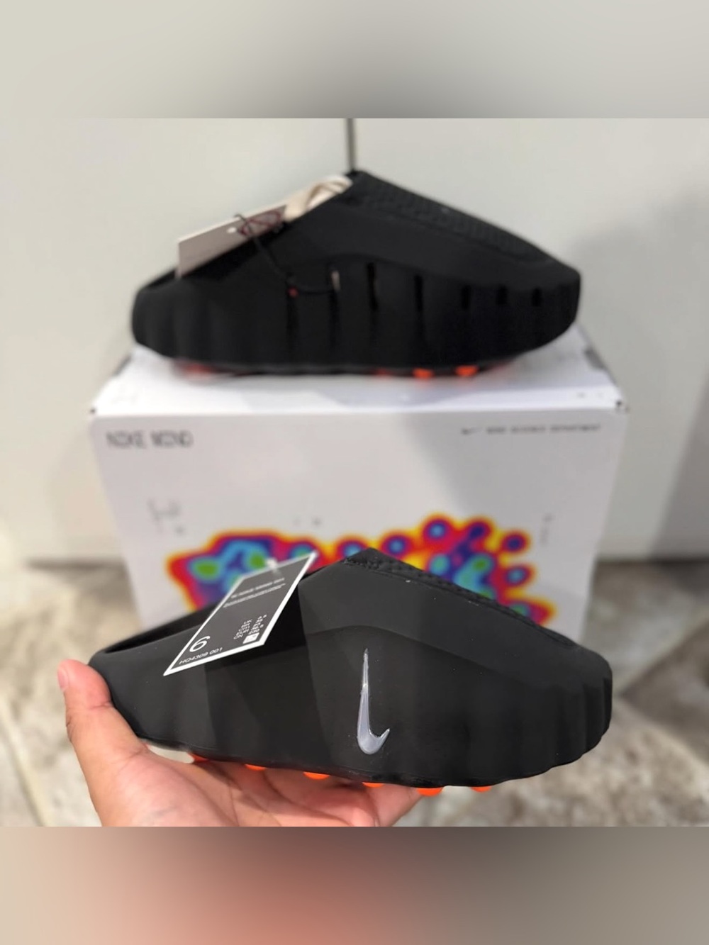 Nike Mind 001 Black Size 6W/4.5M - Picture 1 of 5